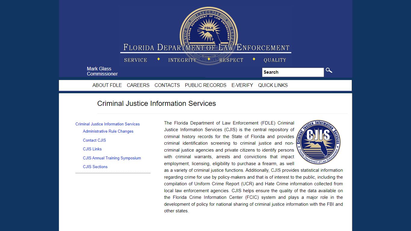 Criminal Justice Information Services